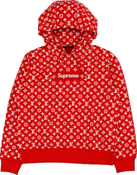 red louis vuitton hoodie|supreme louis vuitton box sweatshirt.